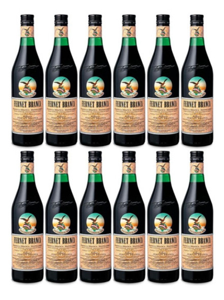 Fernet Branca 750ml Fratelli Aperitvo Caja X12 - Fullescabio 0