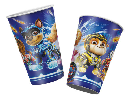 16 Copos Festa Patrulha Canina Heróis 180 Ml 0