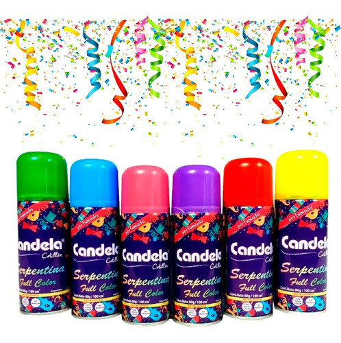 Serpentina Candela X 6 U - Lollipop 0