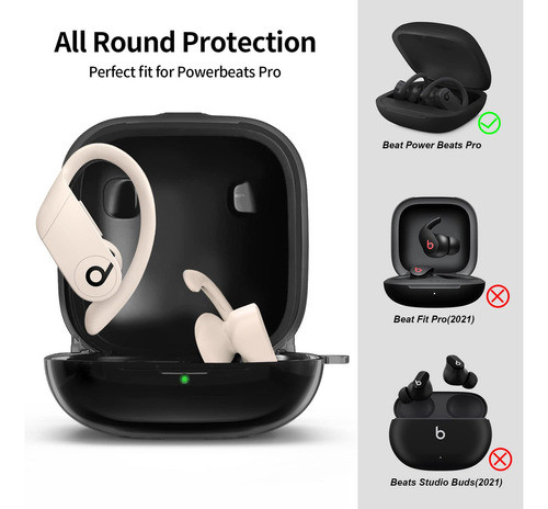 Powerbeats Pro Case Airspo Clear Powerbeats Pro Funda Para A 1