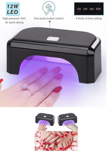 Cabina Secador Uñas Manos Pies Led Gel Esculpida Profesional 0