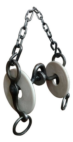 Discos De Goma Grande (par) Para Freno De Caballo 1