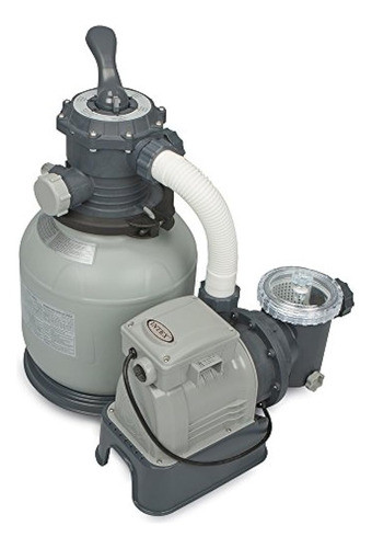 Bomba De Filtro De Arena Clara Intex Krystal Para Piscinas E 0