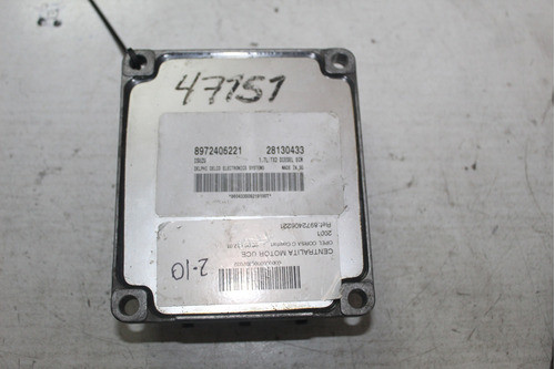 Centralita De Motor Opel Astra 1,7 Dti Cm-557 0