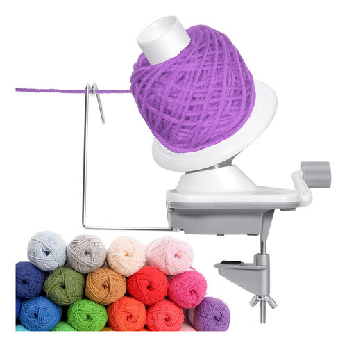 Devanador De Madeja Manual Para Crochet, 15 Cm De Diámetro 0