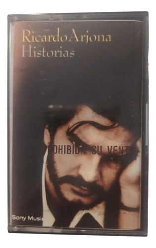 Cassette Ricardo Arjona Historias Nuevo Supercultura 0