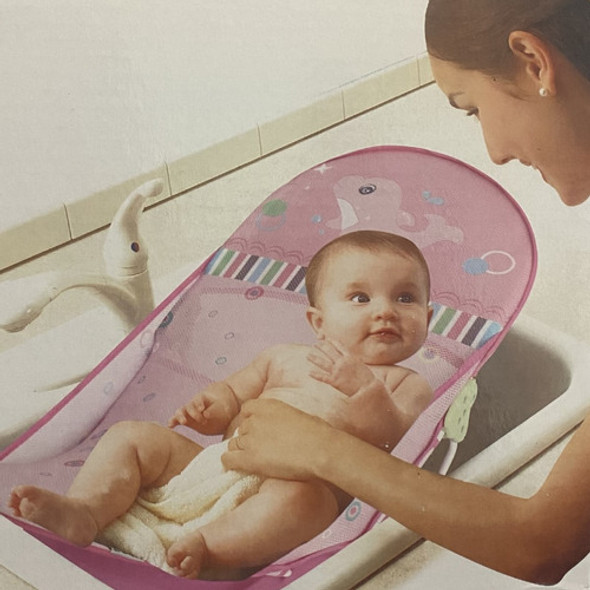 Banheira Infantil Banho Cadeira Funny Impermeável Rosa 9kg 1 Banheira Infantil Banho Cadeira Funny Impermeável Rosa 9kg 1