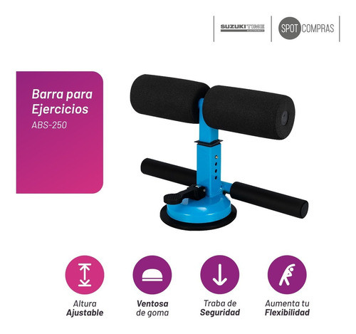 Ejercitador Para Abdominales Ajustable Gym Suzuzki Time 1