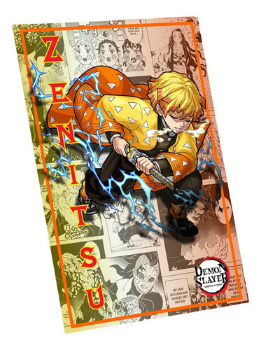 Poster Mural Hd  Full Color - Demon Slayer - Zenitsu 0