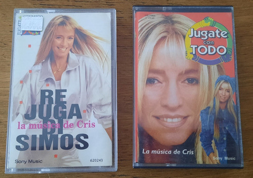 2 Casetes De Jugate Conmigo Cris Morena 0
