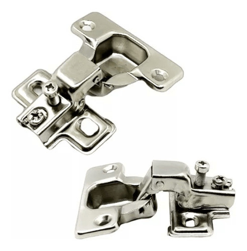 X10 Bisagra Resorte Parante Corto Angosto Embutir 35 Mm 0