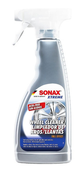 Sonax Wheel Cleaner  Limpiador Ferrico De Llantas 0