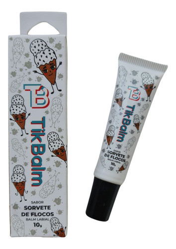 Balm Tiktok Tikbalm Sorvete De Flocos 0