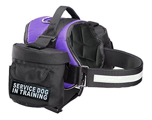 Doggie Stylz Service Dog En Arnes De Entrenamiento Con Bols 0