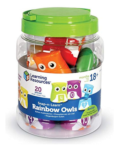 Recursos De Aprendizaje Snap-n-learn Color Del Arco Iris, Fo 0