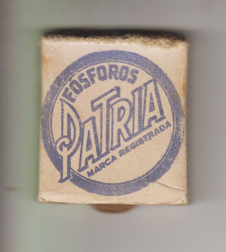 Uruguay Antigua Caja Fosforos Patria Coleccionables Vintage 1