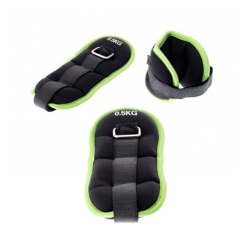 El Par Tobilleras Reforzadas 1 Kg (0,5kg Cu) 40238 X2 Uni 0