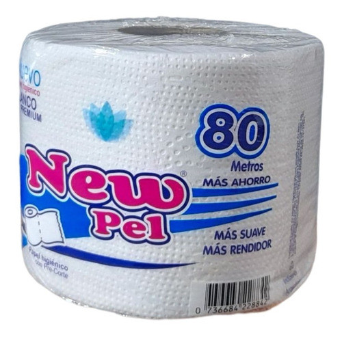Papel Higiénico Tisue D 80mts  X 6 Bolsones New Pel 1