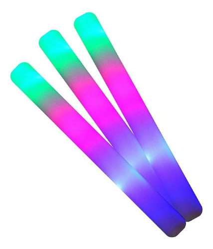 50 Barras Luminosa O Tubo De Espuma Con Leds Multicolor 0