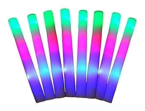 50 Barras Luminosa O Tubo De Espuma Con Leds Multicolor 1