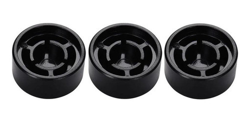 Botão Para Footswitch Topper Preto Santo Angelo Pedal Top 1