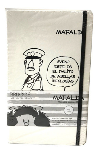 Libreta Brugge Mafalda 96 Hojas 80grs 1