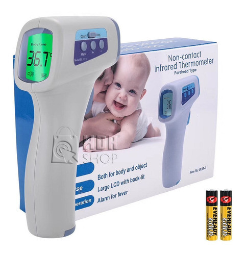 Termômetro Digital Infravermelho Medidor Objetos E Corporal. 0