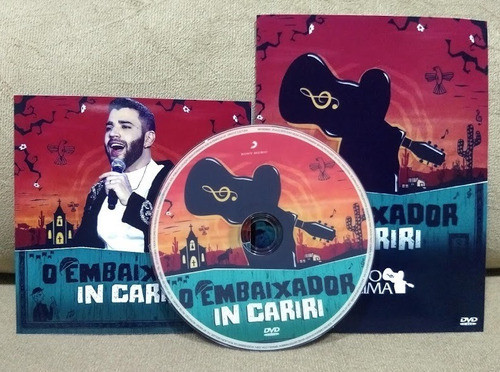 Cd E Dvd Gusttavo Lima O Embaixador In Cariri Capa Papelão 0