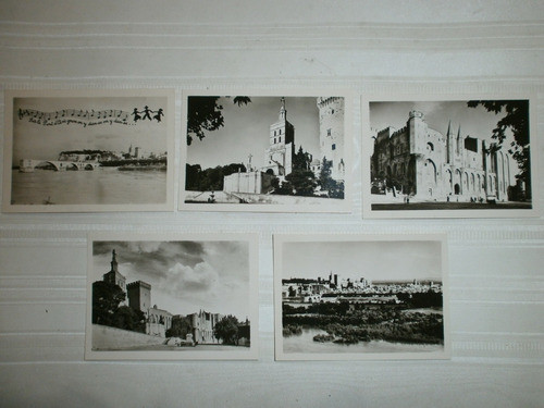 Avignon Editions Estel De Luxe Paris 12 Fotos No Postal 1950 1