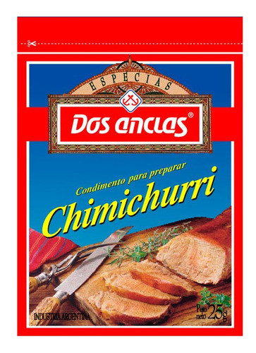 Pack X 18 Unid. Chimichurri   25 Gr Dos Anclas Condimentos 0