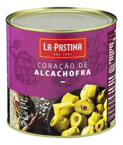 Coração De Alcachofra La Pastina (2,5kg) 0