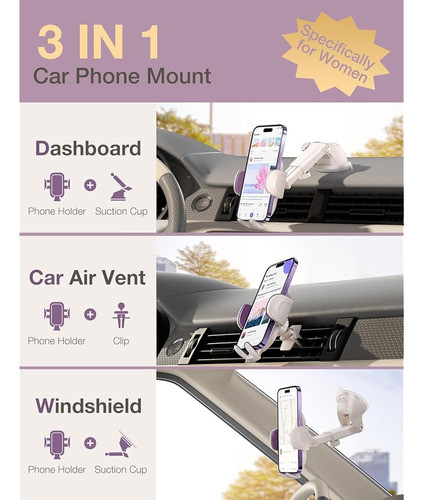 Torras Soporte Para Teléfono Celular Para Automóvil [belleza 1