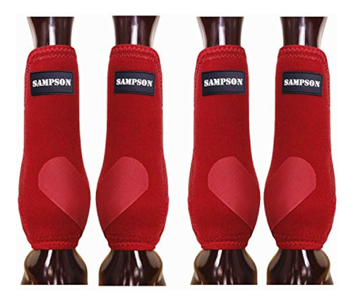 Sampson Juego De 4 Botas Deportivas De Caballo 0