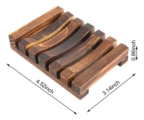 Yebazy - Juego De 6 Jabones De Madera Para El Hogar O El Cua 1