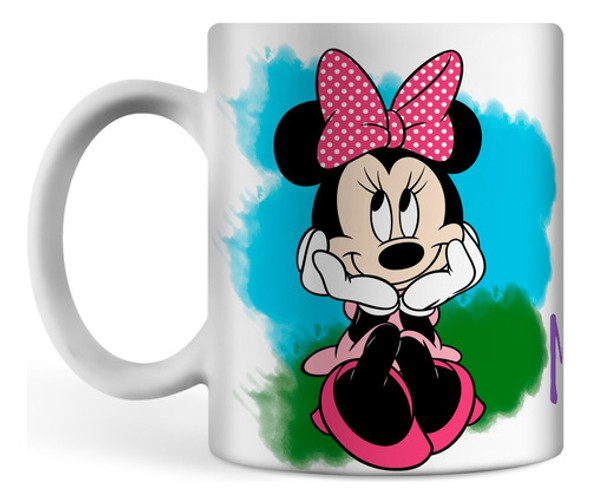 Taza De Cerámica Dia Del Maestro Maestra Minnie 0
