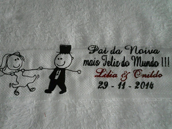 Lembrancinha Bordada Dia Das Mães Casamento Bebê 1