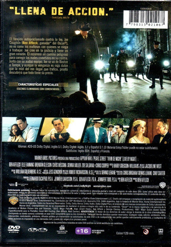 Vivir De Noche - Dvd Nuevo Original Cerrado - Mcbmi 1