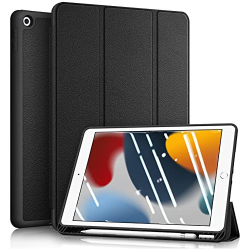 Funda iPad 9 8 7 Gen 10.2 Soporte Lápiz Función Encendido 0