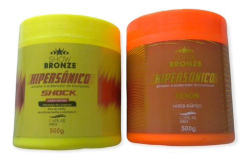 Hipersônico Shock + Hipersônico Xenon Capilar Essência 0