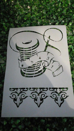 Stencil Costura Elegibles    Set 62 Leer Descripción 1