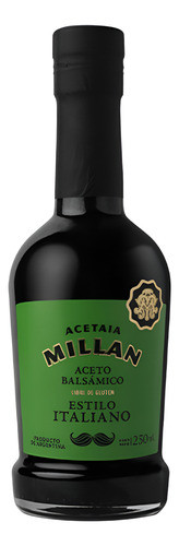 Aceto Balsamico Millan Estilo Italiano 6x250ml 0