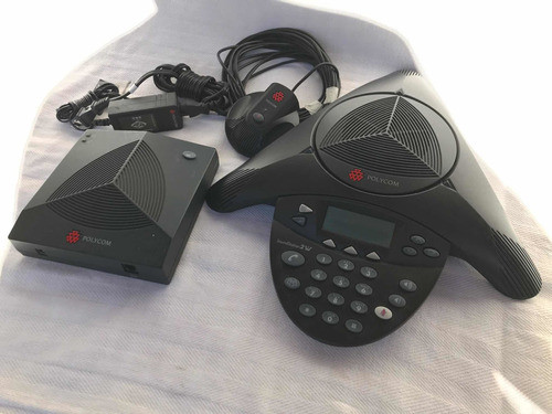 Audio Conferências Polycom Soundstation 2w +microfone Barato 1