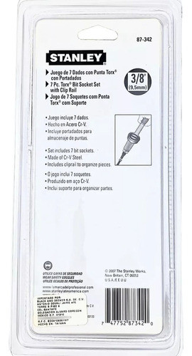 Juego De 7 Dados Tox Stanley 3/8 1