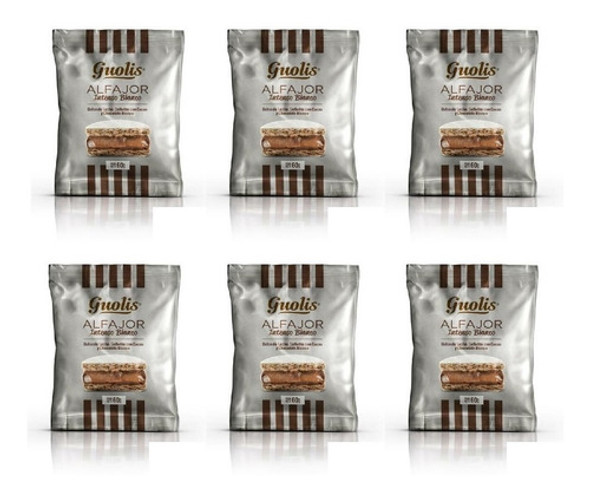 Alfajores Guolis Intenso Blanco X 6u 0