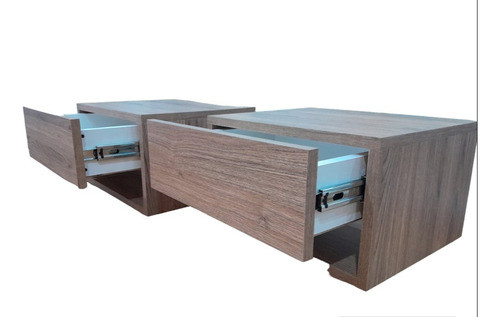 Mesa De Luz Flotante, Melamina 100% Color 0