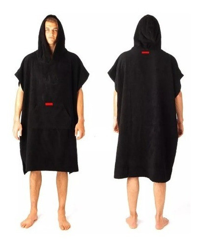 Salida De Baño Cambiador De Playa Para Surf Poncho Toalla 0