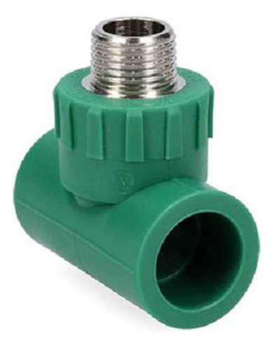 Pack 5 Tee Inserto Macho Termofusion 20mm 1/2  4k P G 0