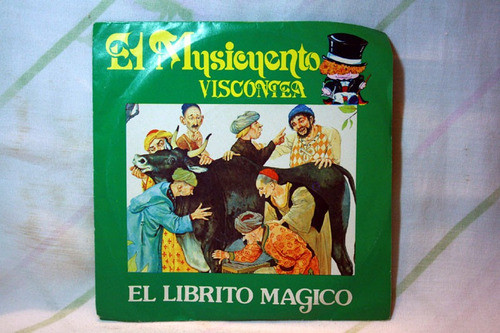 El Librito Magico El Musicuento Viscontea Vinilo Simple 45 0