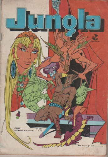 Antigua Historieta ** Jungla ** Nº 197 Años 70 0
