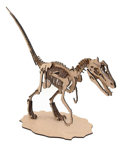 Rompecabezas Madera Dinosaurio Velocirraptor Puzzle Wa00116 0